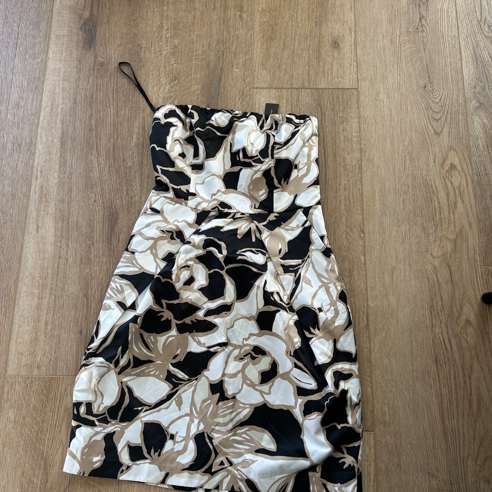 The Limited Black and White Sheath Cocktail Dress